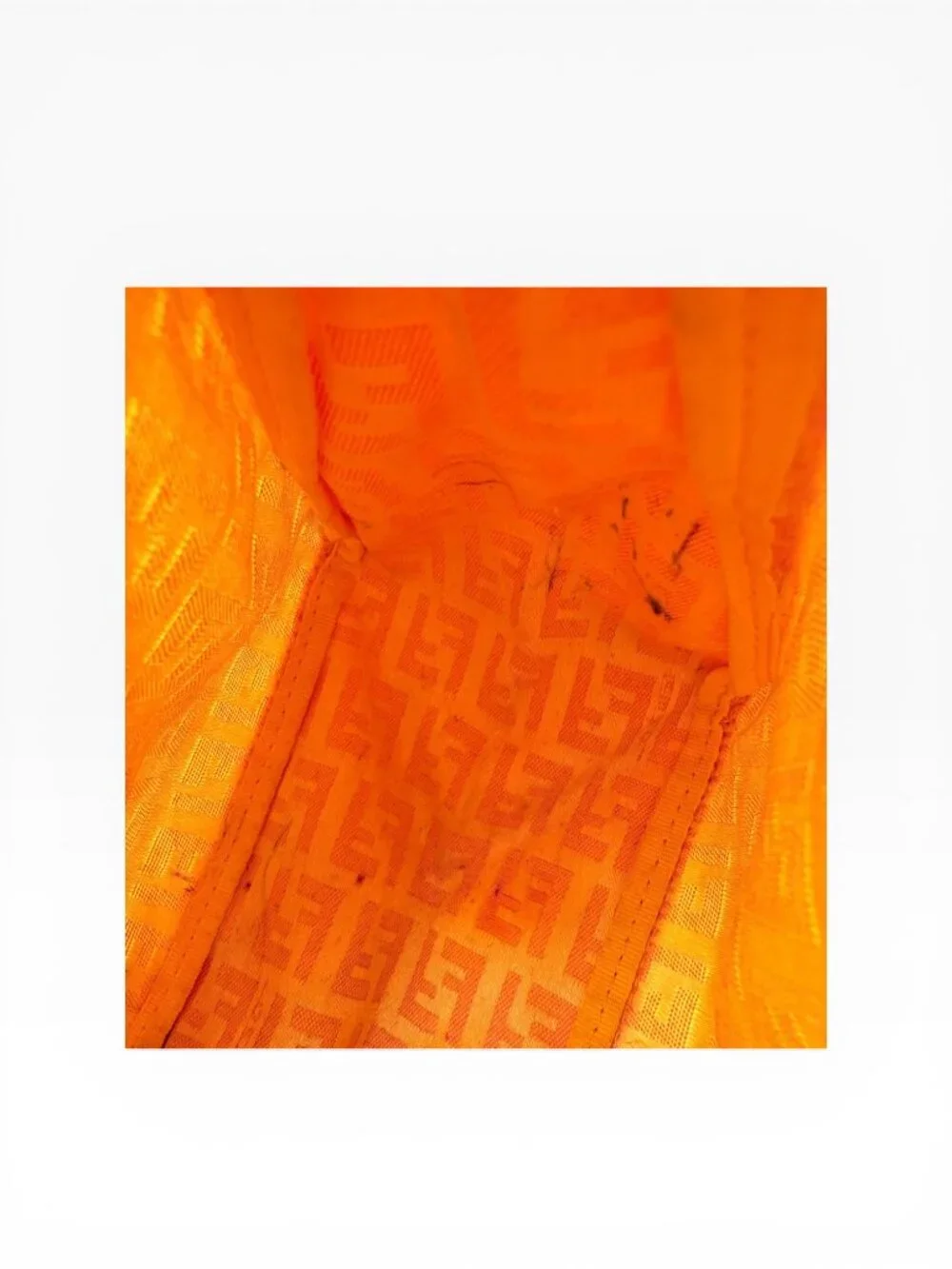 Fendi Zucca Zuccino Pink Canvas Pochette Shoulder Bag - Picture 15 of 15